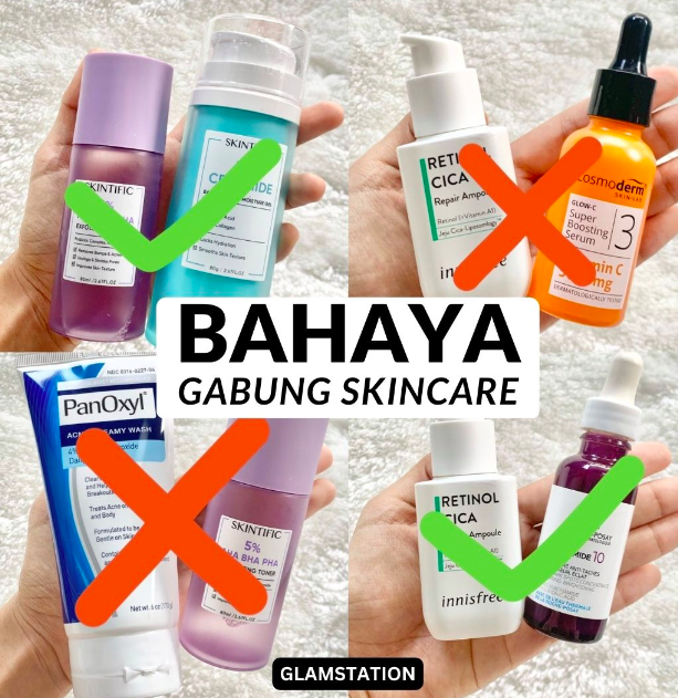 Gabungan Penjagaan Kulit Yang Tidak Patut Digabungkan – Berhati-hati!
